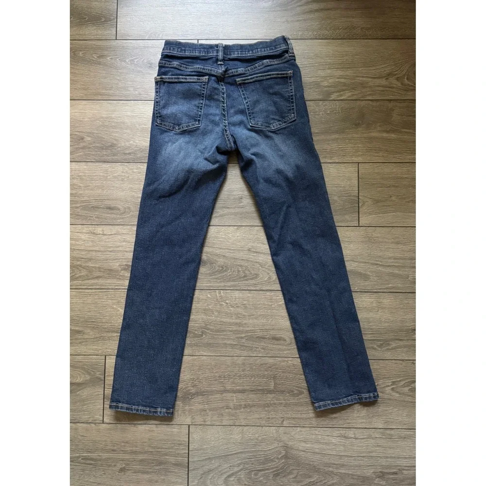 Old Navy Boys Karate Slim Jeans Dark Wash Built-In Flex Max Tough Size 12
